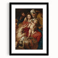 Baroque and Rococo Wall Art - The Holy Family with St. John - Print