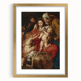 Baroque and Rococo Wall Art - The Holy Family with St. John - Print