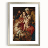 Baroque and Rococo Wall Art - The Holy Family with St. John - Print