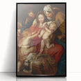 Baroque and Rococo Wall Art - The Holy Family with St. John - Print