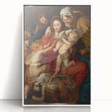 Baroque and Rococo Wall Art - The Holy Family with St. John - Print