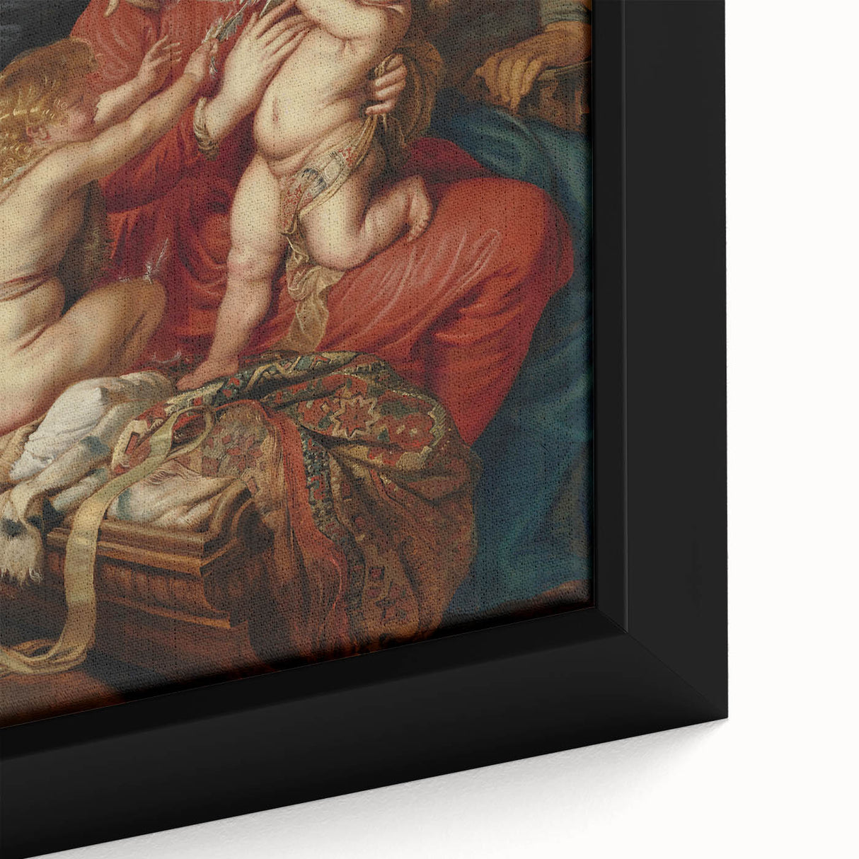 Baroque and Rococo Wall Art - The Holy Family with St. John - Print