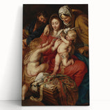 Baroque and Rococo Wall Art - The Holy Family with St. John - Print