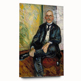 Expressionist Art - Portrait of Gustaf Schiefler Abstract Wall Art