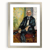 Expressionist Art - Portrait of Gustaf Schiefler Abstract Wall Art