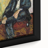 Expressionist Art - Portrait of Gustaf Schiefler Abstract Wall Art