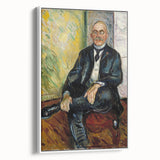 Expressionist Art - Portrait of Gustaf Schiefler Abstract Wall Art