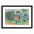 Impressionist Landscape Wall Art - Hunting Cabin in Provence by Cézanne