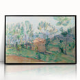 Impressionist Landscape Wall Art - Hunting Cabin in Provence by Cézanne