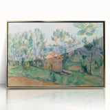Impressionist Landscape Wall Art - Hunting Cabin in Provence by Cézanne