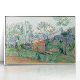 Impressionist Landscape Wall Art - Hunting Cabin in Provence by Cézanne