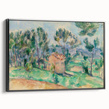 Impressionist Landscape Wall Art - Hunting Cabin in Provence by Cézanne
