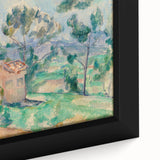 Impressionist Landscape Wall Art - Hunting Cabin in Provence by Cézanne