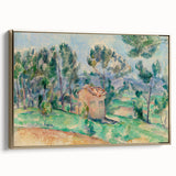 Impressionist Landscape Wall Art - Hunting Cabin in Provence by Cézanne