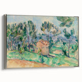 Impressionist Landscape Wall Art - Hunting Cabin in Provence by Cézanne