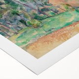 Impressionist Landscape Wall Art - Hunting Cabin in Provence by Cézanne