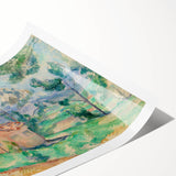 Impressionist Landscape Wall Art - Hunting Cabin in Provence by Cézanne