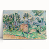 Impressionist Landscape Wall Art - Hunting Cabin in Provence by Cézanne