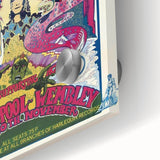 Led Zeppelin Electric Magic 1970s Poster | Retro Concert Wall Art