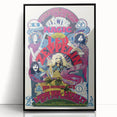 Led Zeppelin Electric Magic 1970s Poster | Retro Concert Wall Art
