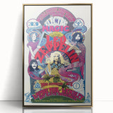 Led Zeppelin Electric Magic 1970s Poster | Retro Concert Wall Art