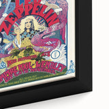 Led Zeppelin Electric Magic 1970s Poster | Retro Concert Wall Art