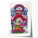 Led Zeppelin Electric Magic 1970s Poster | Retro Concert Wall Art