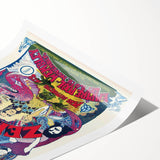 Led Zeppelin Electric Magic 1970s Poster | Retro Concert Wall Art