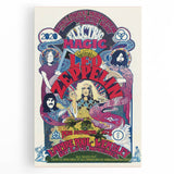 Led Zeppelin Electric Magic 1970s Poster | Retro Concert Wall Art