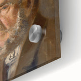 Realistic Wall Art - Portrait Study of an Elderly Man in Classical Realism