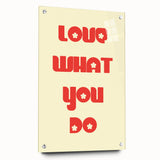 Retro Inspirational Girls Room Wall Art – Kids Room Art Print