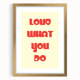 Retro Inspirational Girls Room Wall Art – Kids Room Art Print