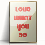 Retro Inspirational Girls Room Wall Art – Kids Room Art Print