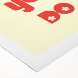 Retro Inspirational Girls Room Wall Art – Kids Room Art Print