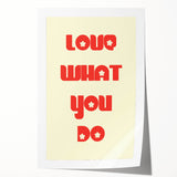 Retro Inspirational Girls Room Wall Art – Kids Room Art Print