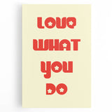 Retro Inspirational Girls Room Wall Art – Kids Room Art Print