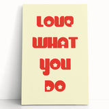 Retro Inspirational Girls Room Wall Art – Kids Room Art Print