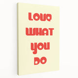 Retro Inspirational Girls Room Wall Art – Kids Room Art Print