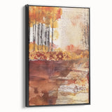 Black and white abstract tree design on large framed canvas, ideal for kitchen wall art or bedroom ambiance.