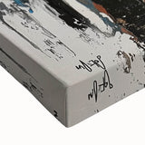 Framed Dining Room Prints – Abstract Textured Forest Art