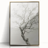 Framed acrylic artwork showcasing vibrant abstract florals in gold tones, perfect for modern decor. Ideal for enhancing living spaces with a touch of elegance.