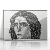 Expressionist Art - Portrait of Jean Jaurès Abstract Wall Art