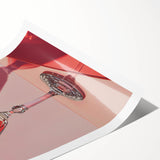 Extra large wall art featuring line art flowers in black on a white background, ideal for large living room decor.