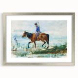 Impressionist Wall Art - Hussars by Toulouse-Lautrec Print
