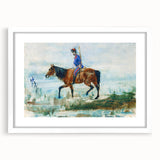 Impressionist Wall Art - Hussars by Toulouse-Lautrec Print