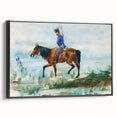 Impressionist Wall Art - Hussars by Toulouse-Lautrec Print