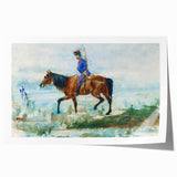 Impressionist Wall Art - Hussars by Toulouse-Lautrec Print