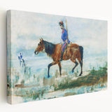 Impressionist Wall Art - Hussars by Toulouse-Lautrec Print