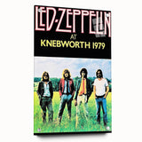 Led Zeppelin Knebworth 1979 Poster | Retro Music Wall Art
