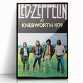 Led Zeppelin Knebworth 1979 Poster | Retro Music Wall Art